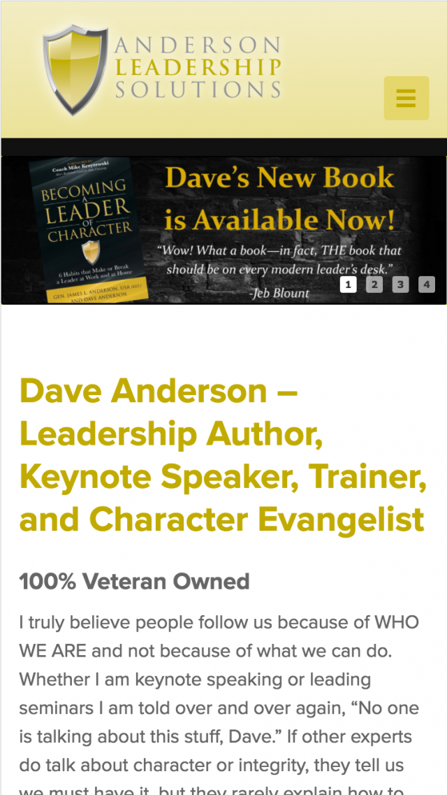 Anderson Leadership Solutionsphone screenshot