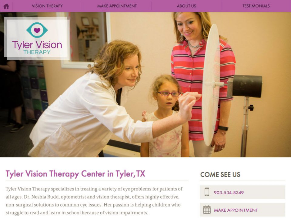 Tyler Vision Therapytablet screenshot
