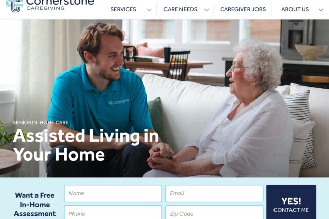 Cornerstone Caregiving Websitescreenshot